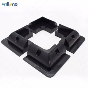 Black 4PCS ABS Bracket 