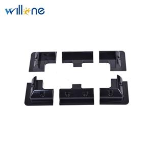 Black 6PCS ABS Bracket 