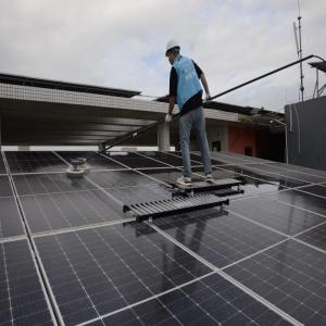 Lightweight Aluminum Maintenance Platform for Solar Power Stations